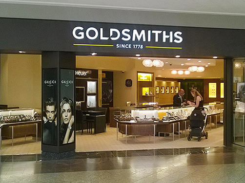 Jewellery Shops in the Mall Cribbs Causeway