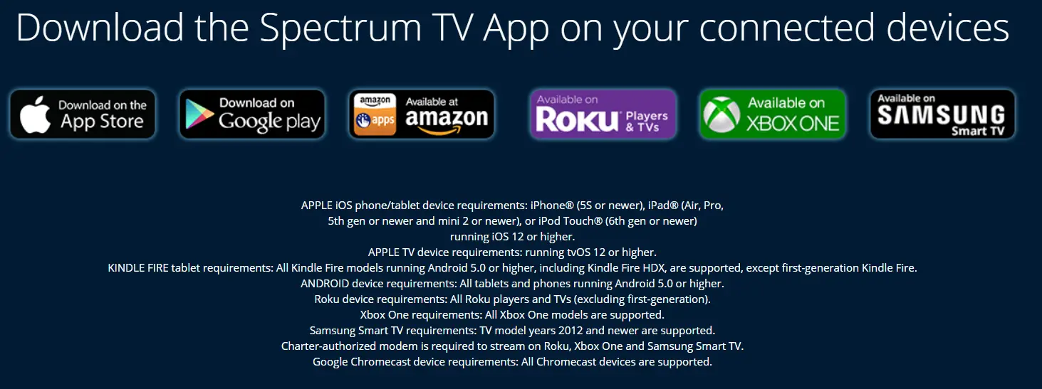 Does Google Tv Have Spectrum App