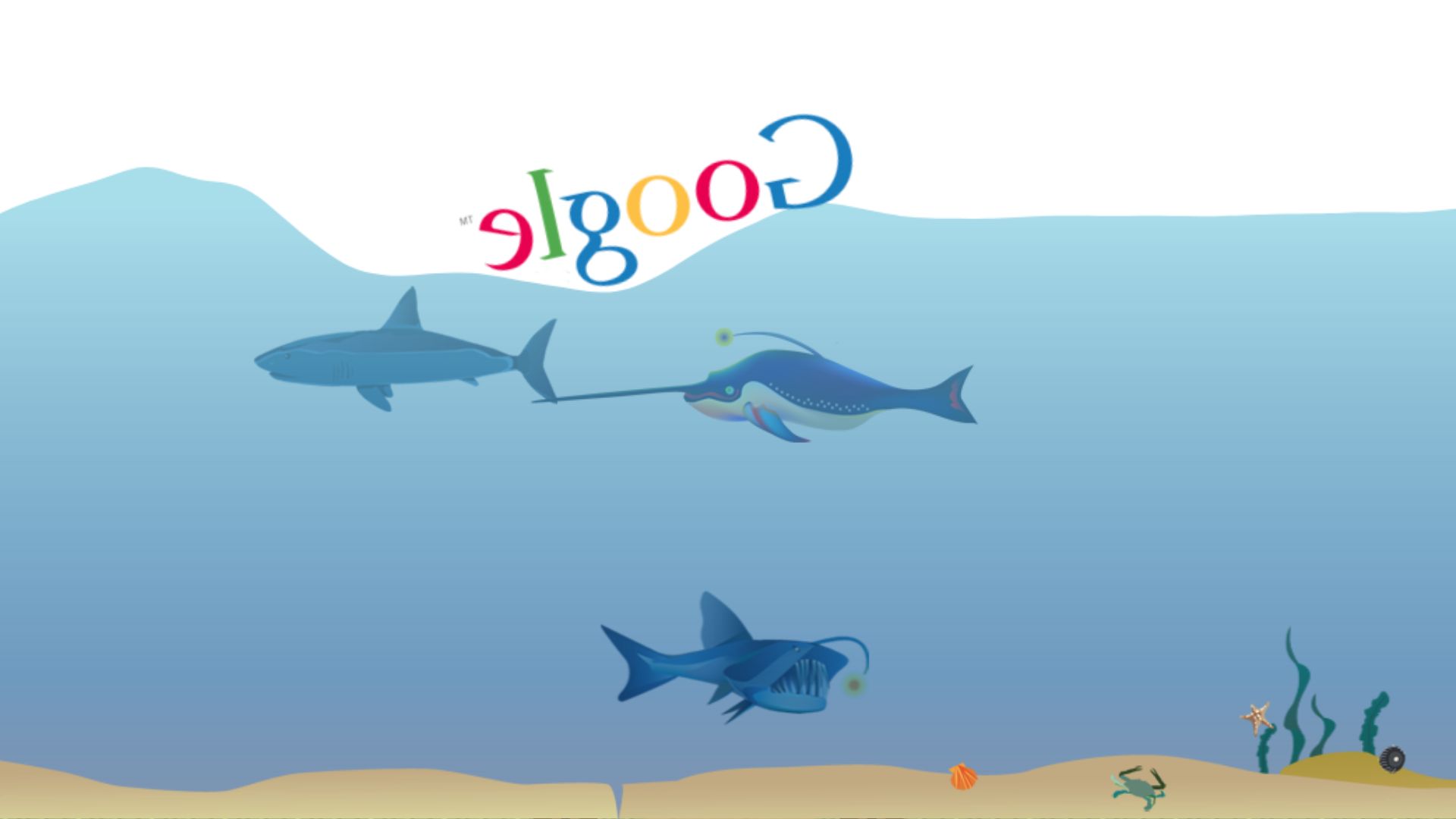 画面が沈むGoogle水中検索の真相！2026年最新の遊び方と裏技