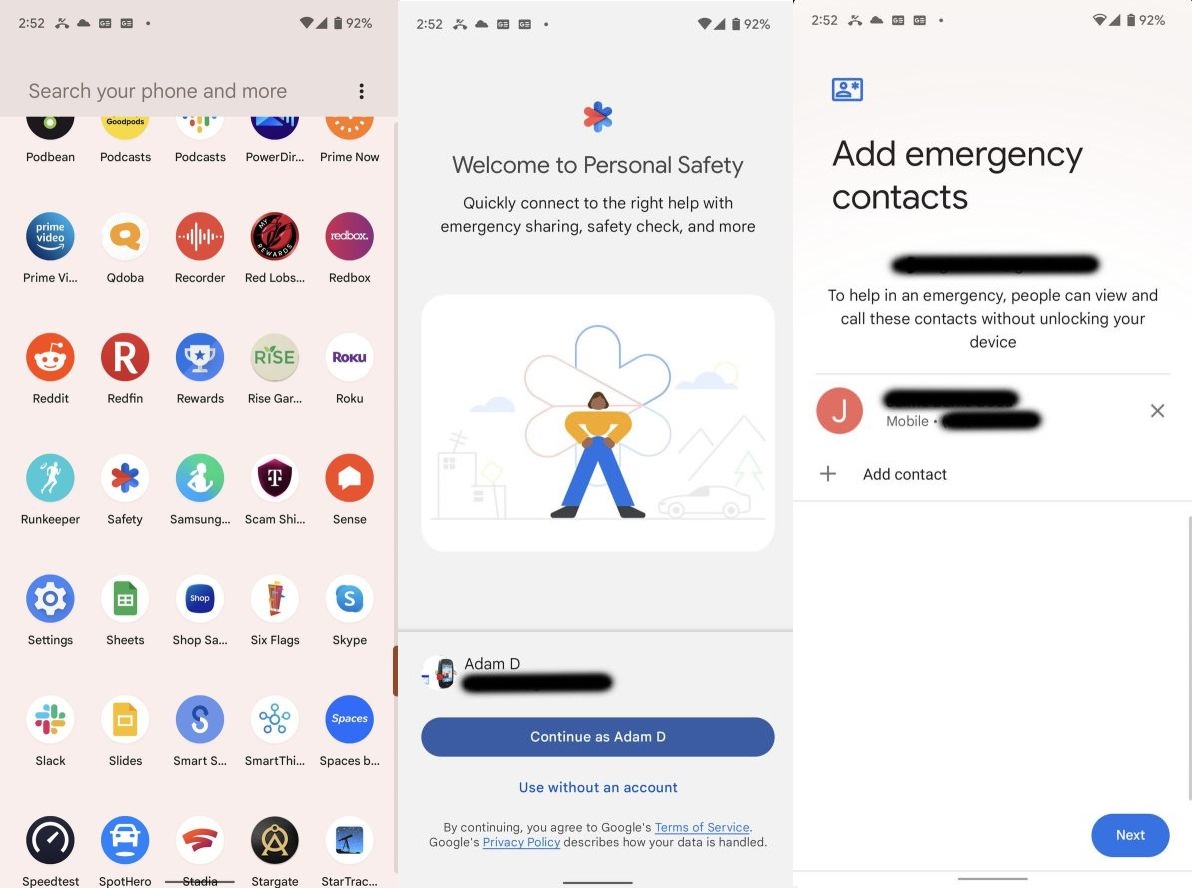 What Is Personal Safety App on Android