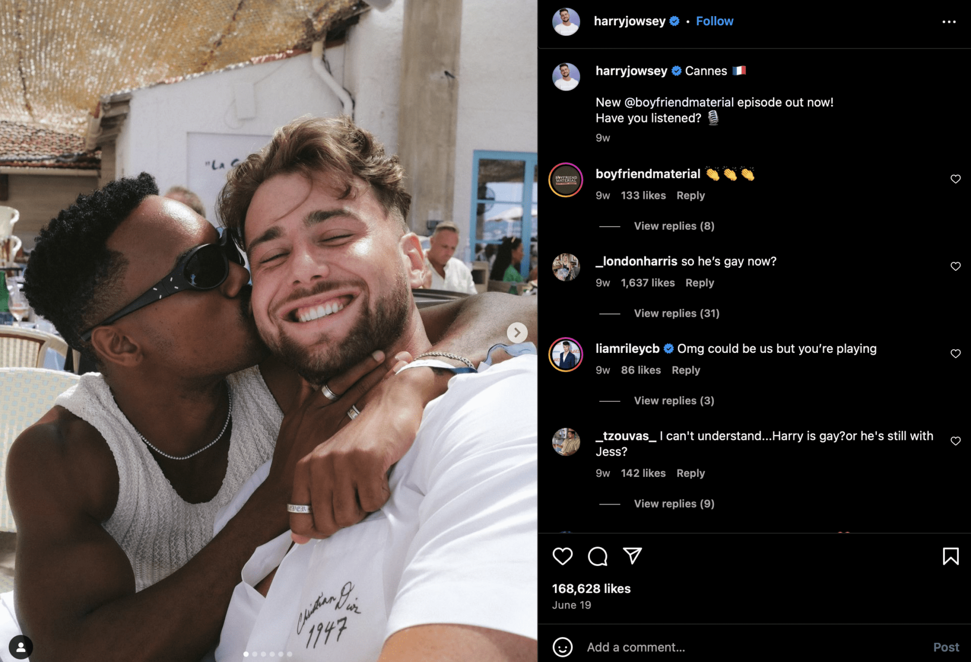 Who Is Harry Jowsey Dating Now After Split from Amber Mozo?