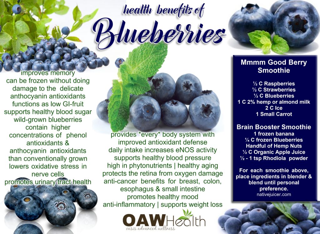 Are Frozen Wild Blueberries Good for You