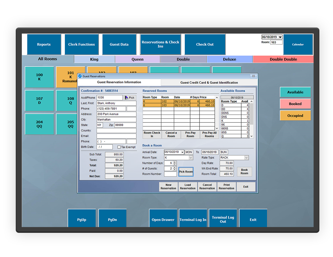 Hotel Point of Sale Systems