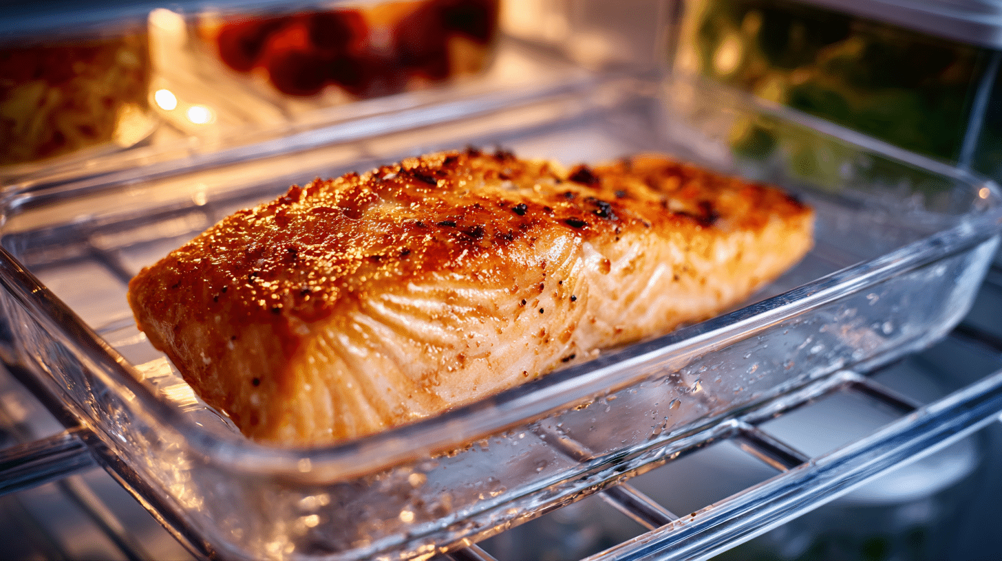 Cooked Salmon in Fridge 5 Days