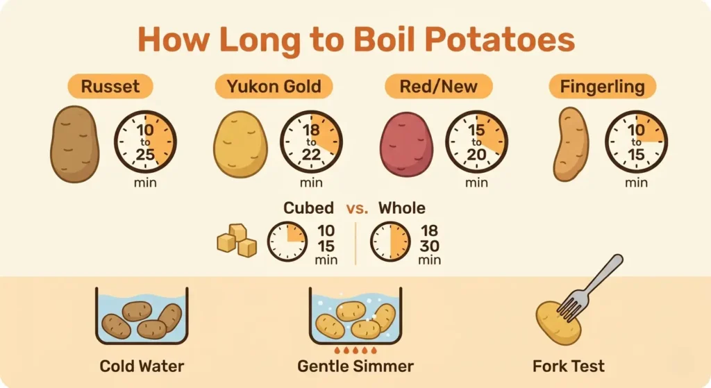 How Long Boil Potatoes Before Roasting