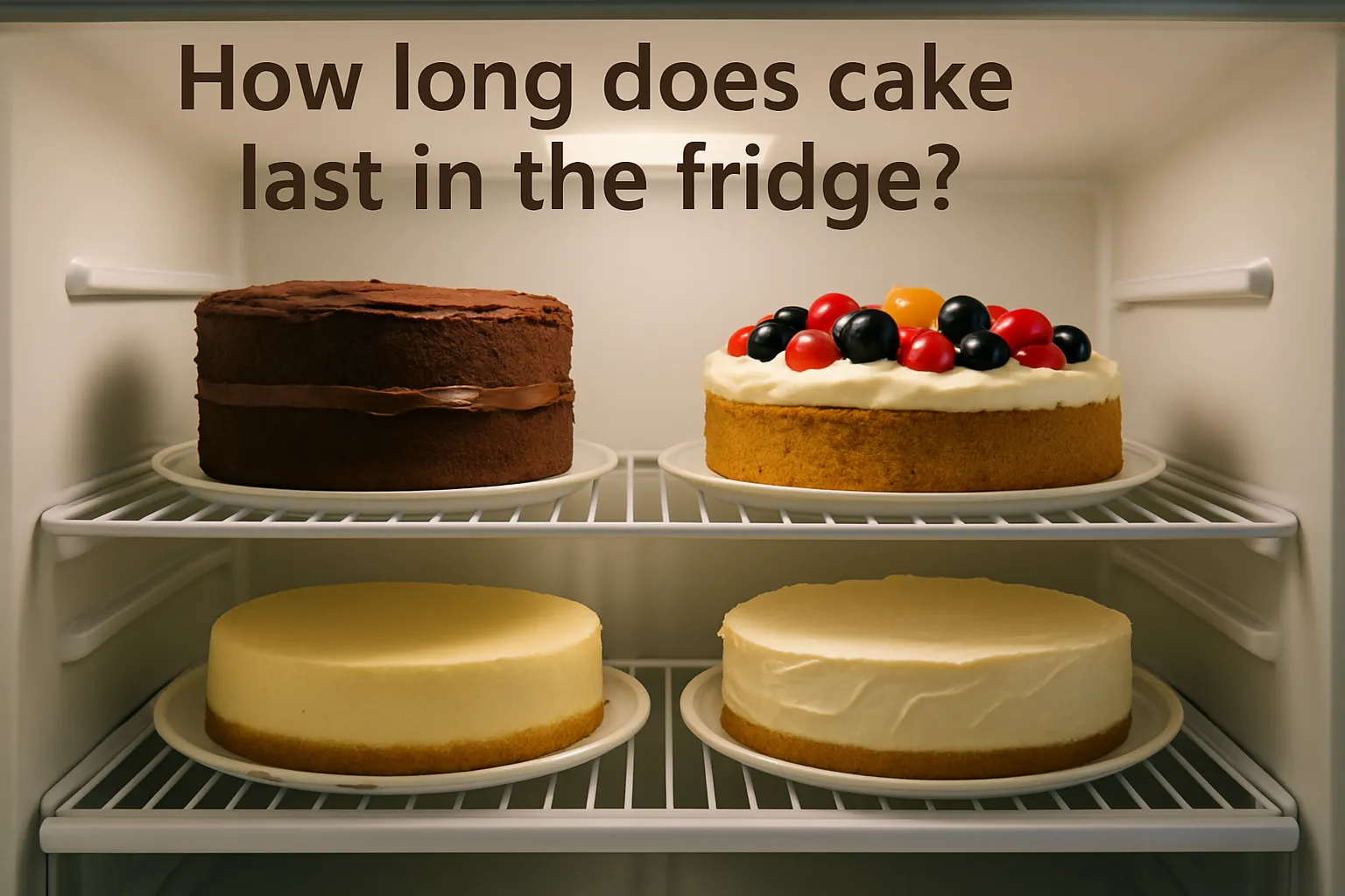 How Long Does Chocolate Cake Last in the Fridge