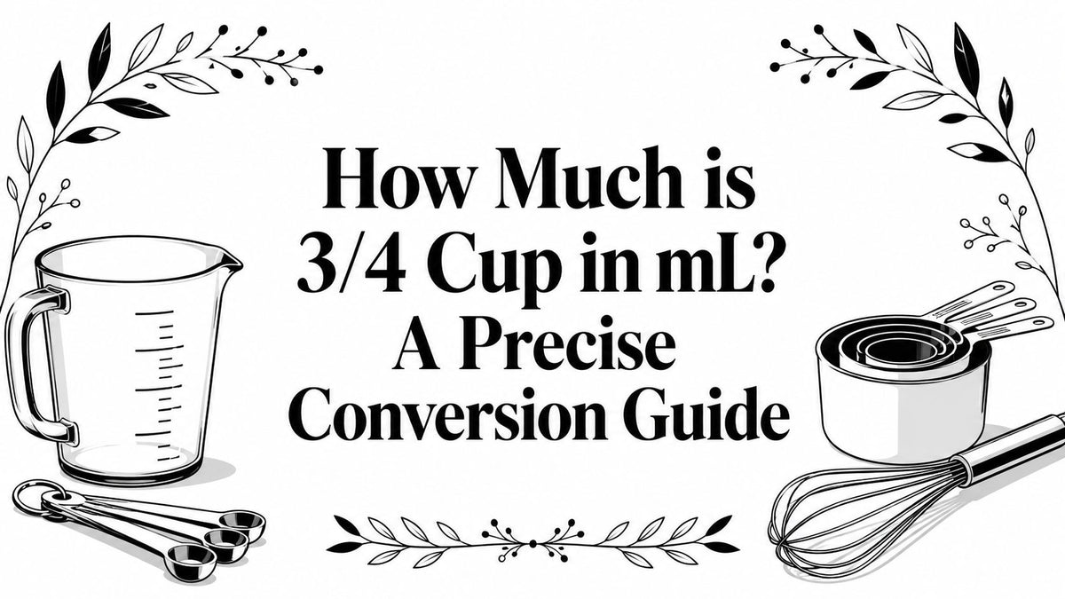 3/4 Equals How Many Cups