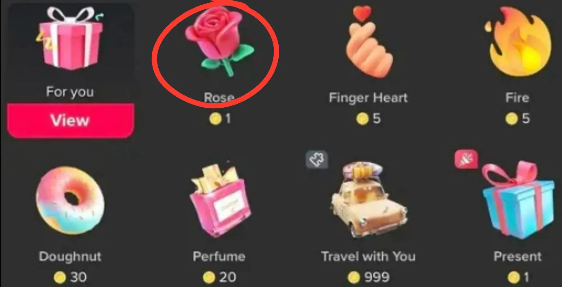 How Much Is a Rose on Tiktok