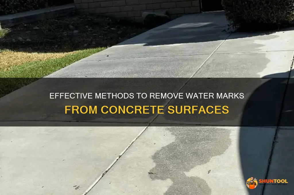 How to Clean Water Marks