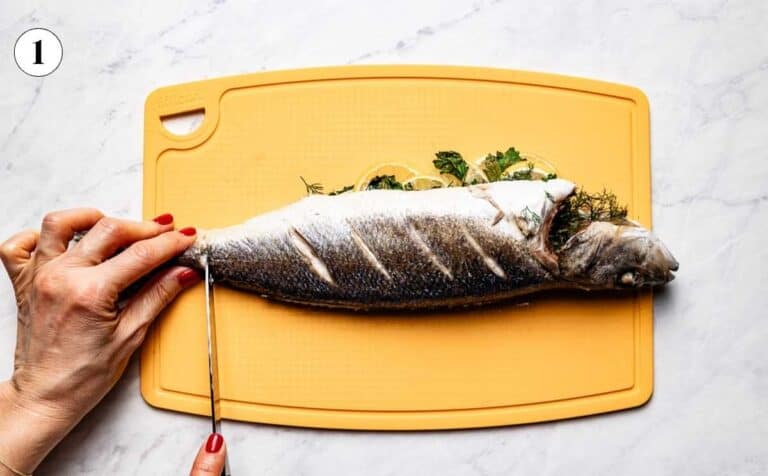 How to Debone Branzino