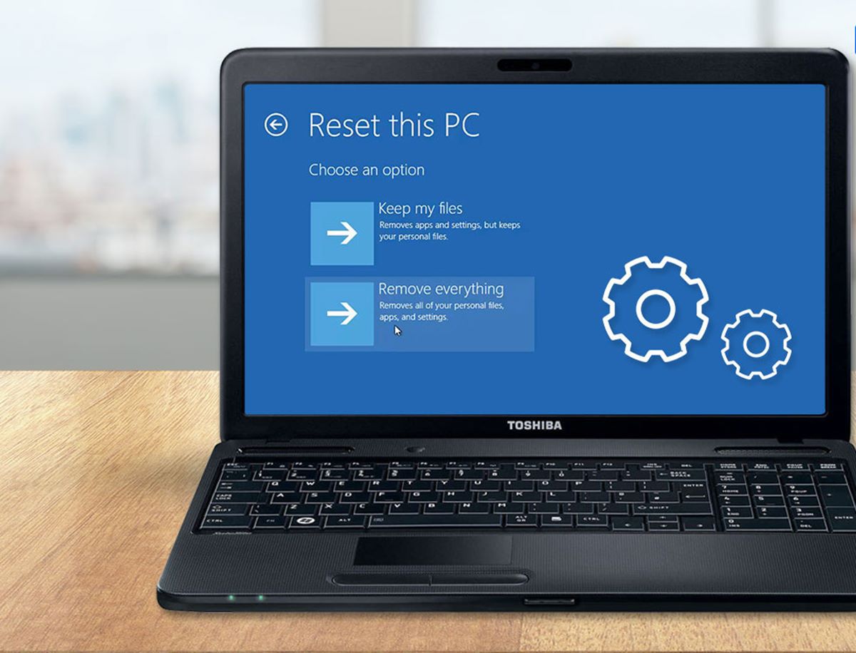 How to Restore a Toshiba Laptop to Factory Settings