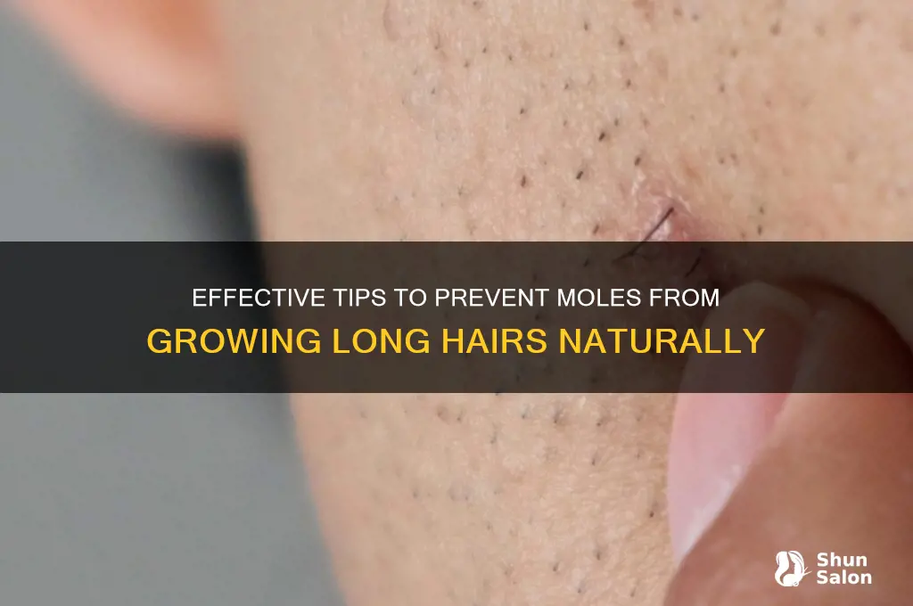 How to Stop Moles from Growing