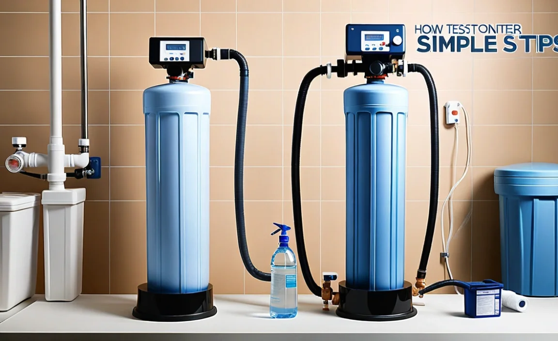 How to Test Water Softener