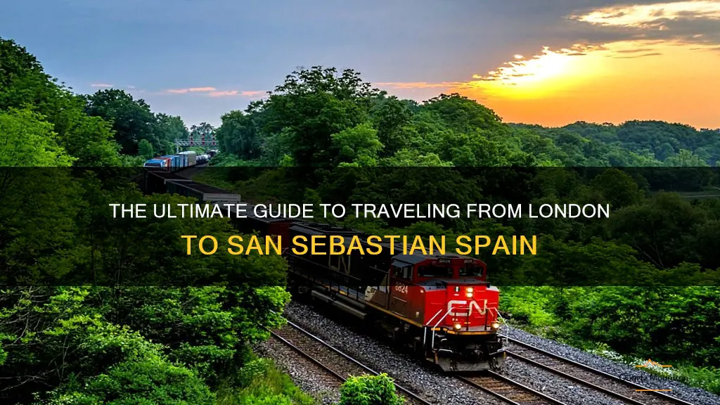 Train from London to San Sebastian