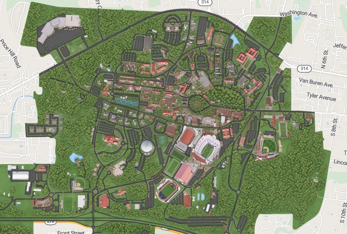Location Ole Miss University