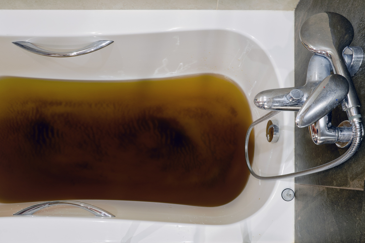 Why Is My Bath Water Brown All of a Sudden
