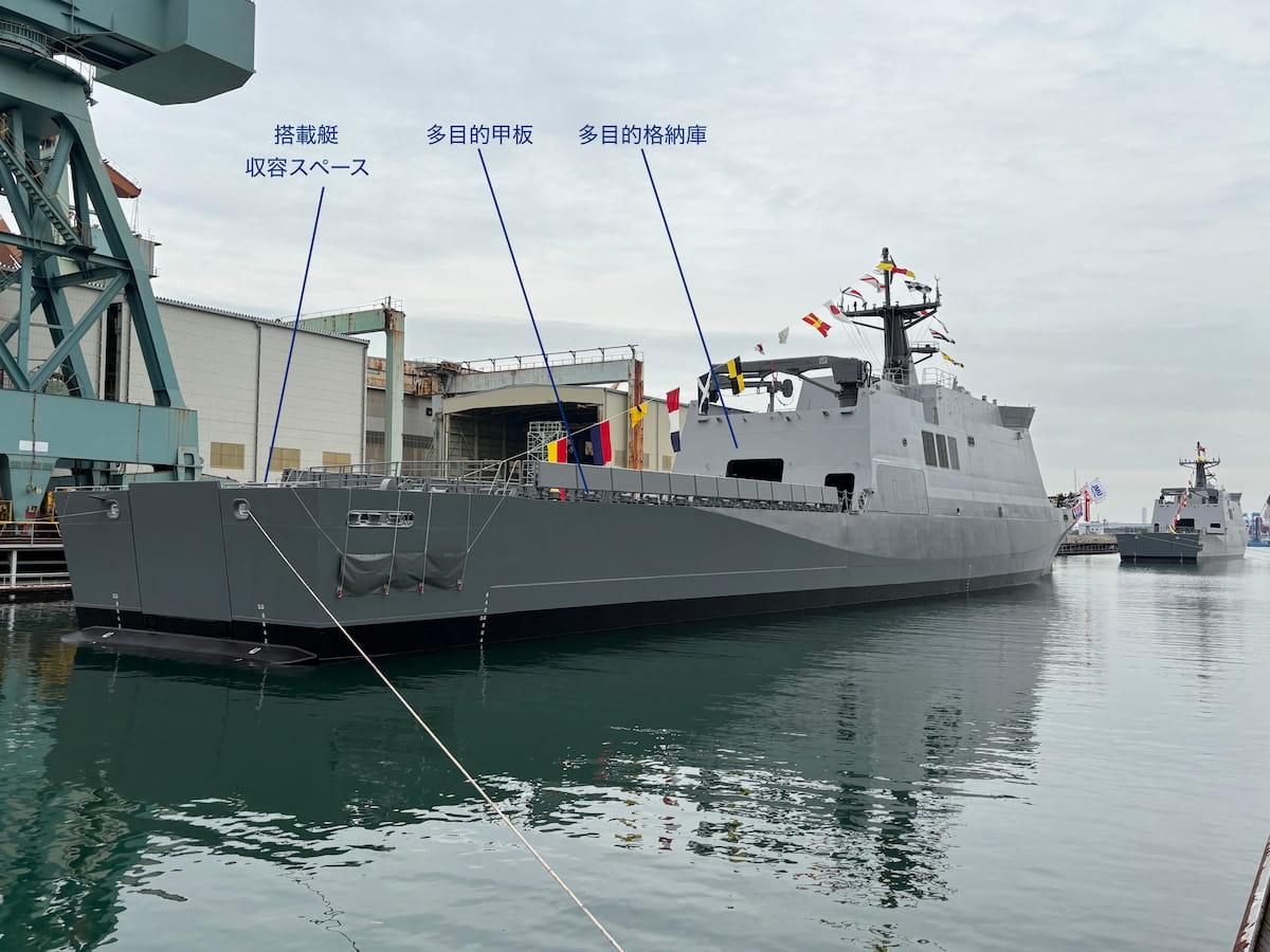 海自新型哨戒艦の衝撃！30名運用を可能にした省人化技術と配備の全貌