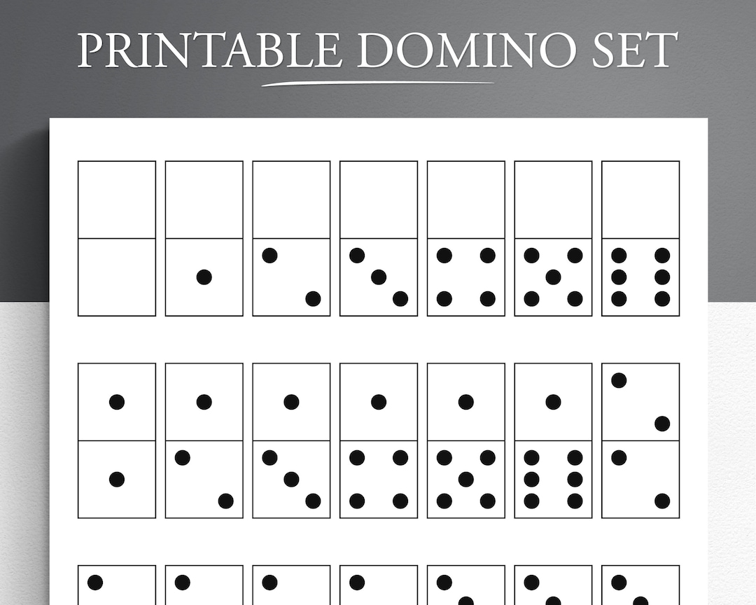 How Many Dominoes Are in a Set of Double 6