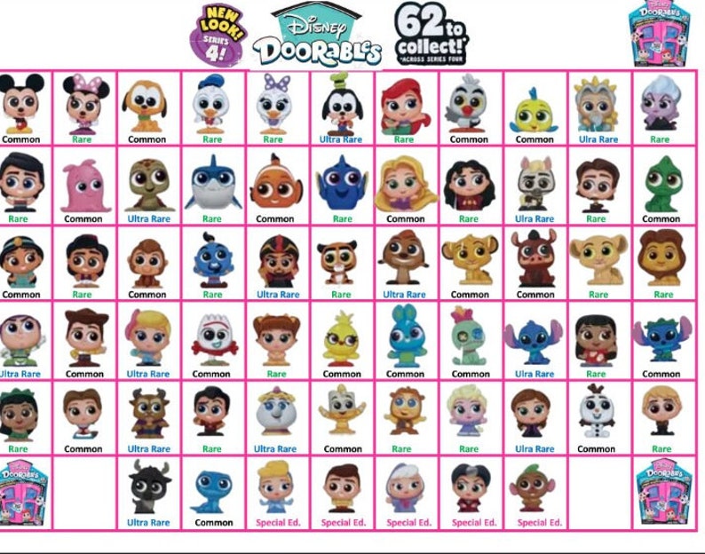 Series 4 Doorables List