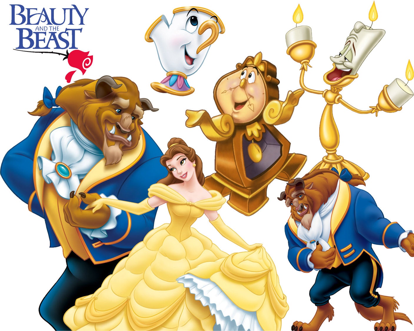 Characters from Beauty and the Beast