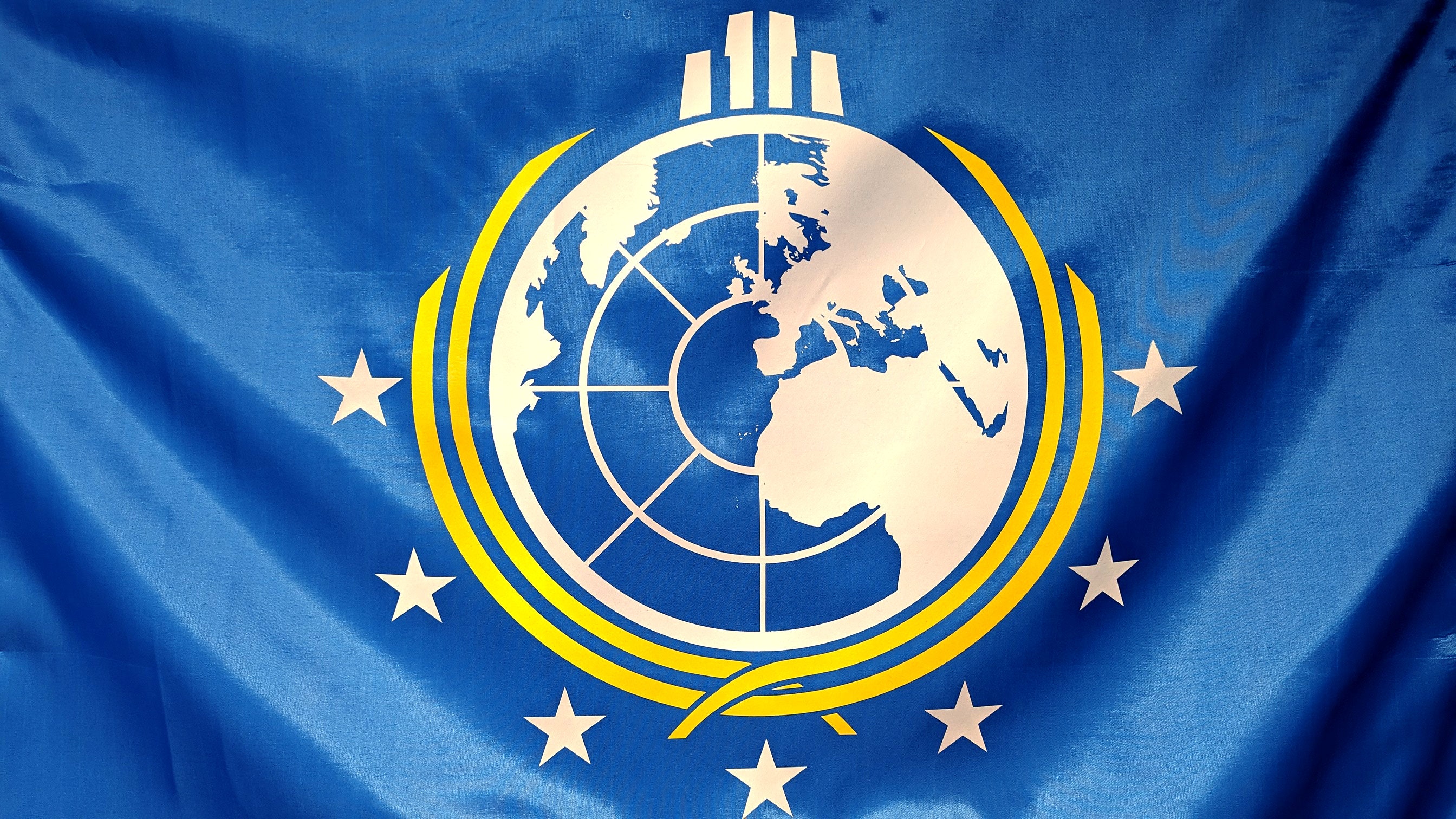 Flag of Super Earth Animated Wallpaper