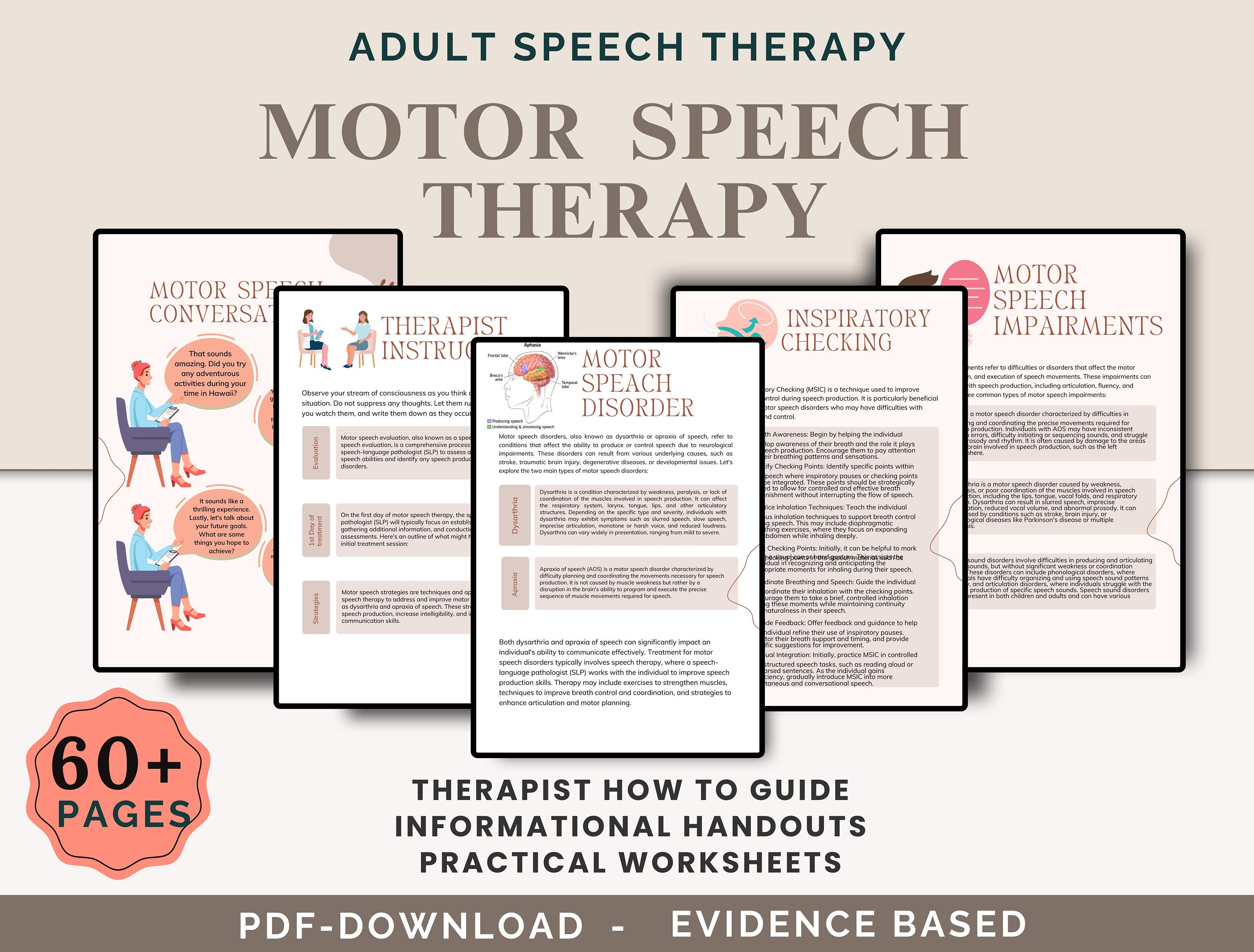 Speech Therapy Activities for Adults with Apraxia