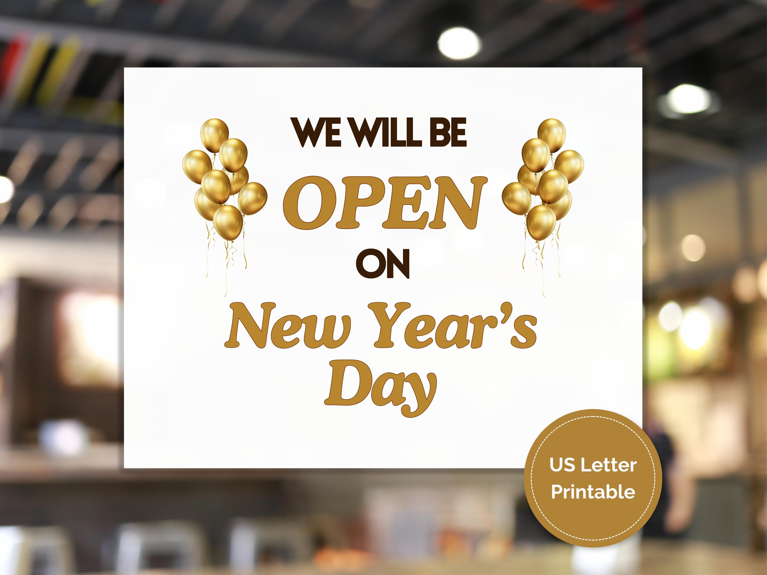 What Is Open on New Year's Day