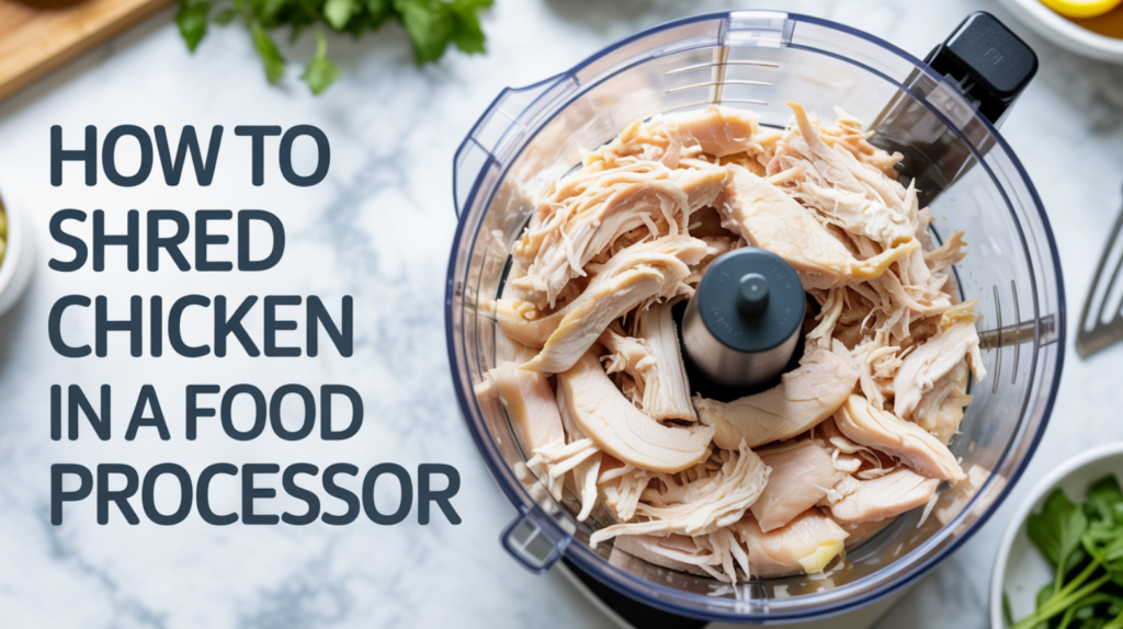 Can I Shred Chicken in a Food Processor