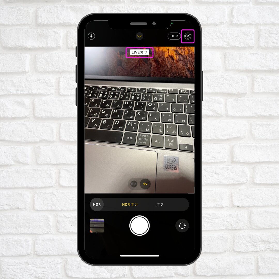 IphoneのLive Photosを常にオフにする設定と容量節約術