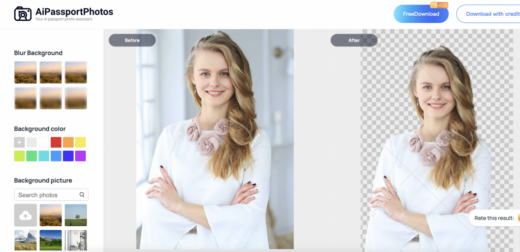 Remove Background and Add White Background
