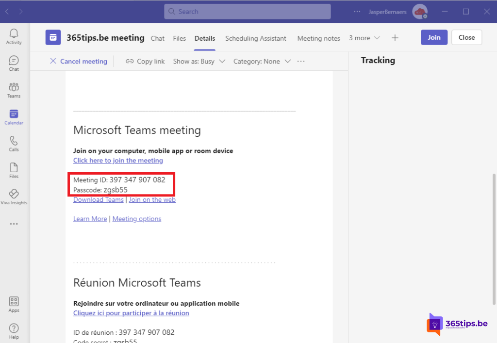 Microsoft Teams Meeting Id
