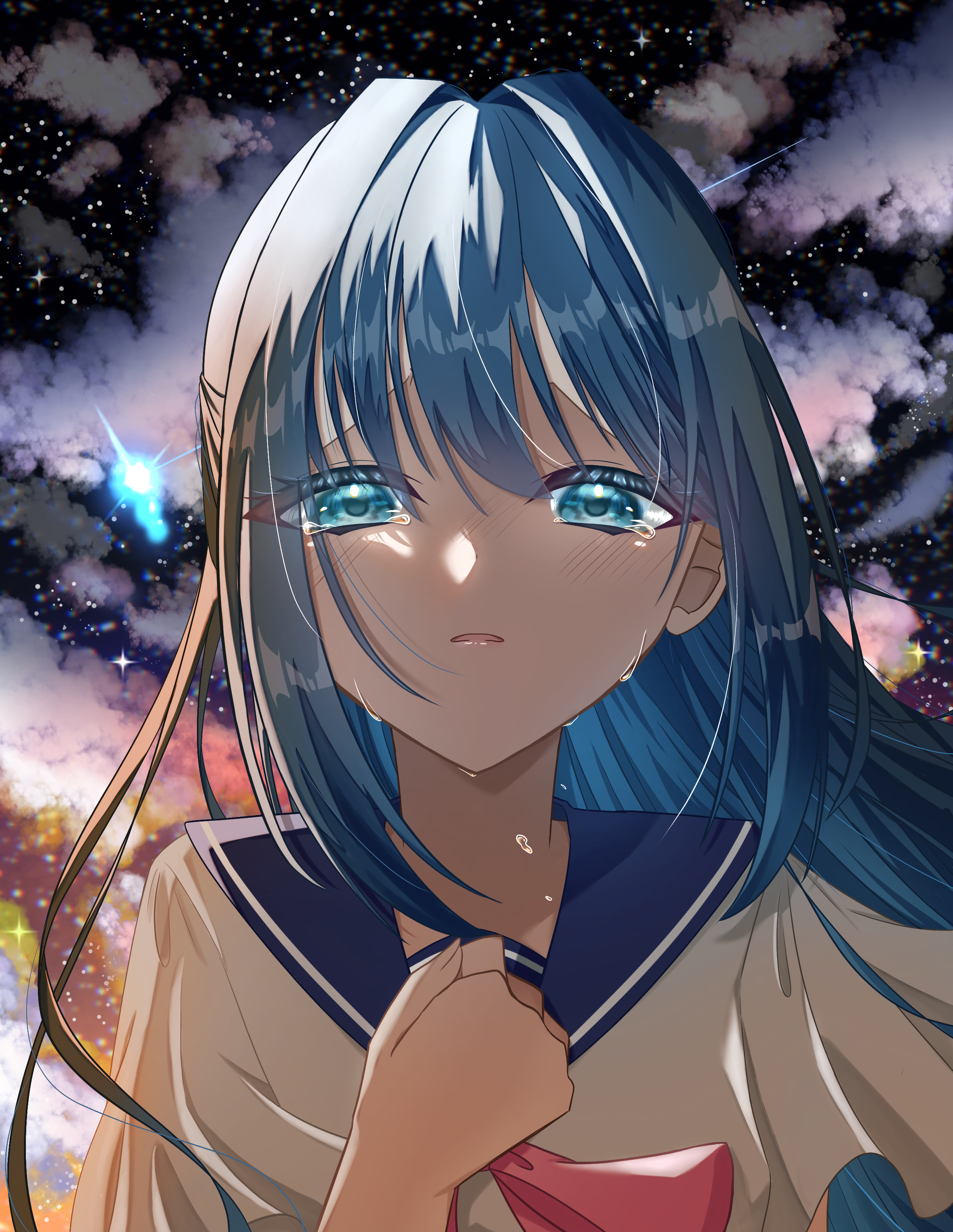 泣いている女の子イラスト特集！商用フリー素材から涙の描き方まで徹底解説