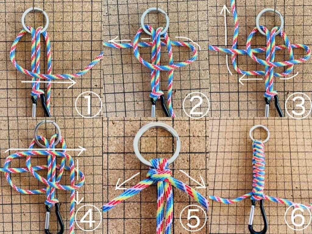 初心者でもプロ級！パラコードキーホルダーの編み方完全ガイド
