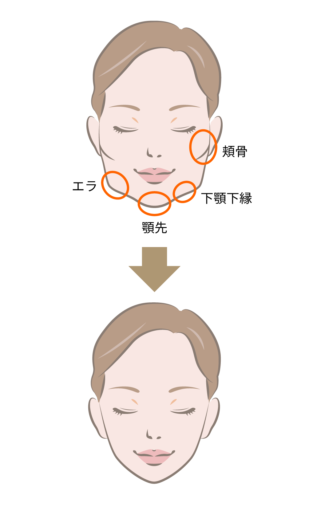 輪郭とは？顔型の見分け方と印象を劇的に変える黄金比を徹底解説