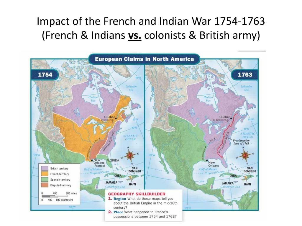 Effect of French and Indian War on Colonies