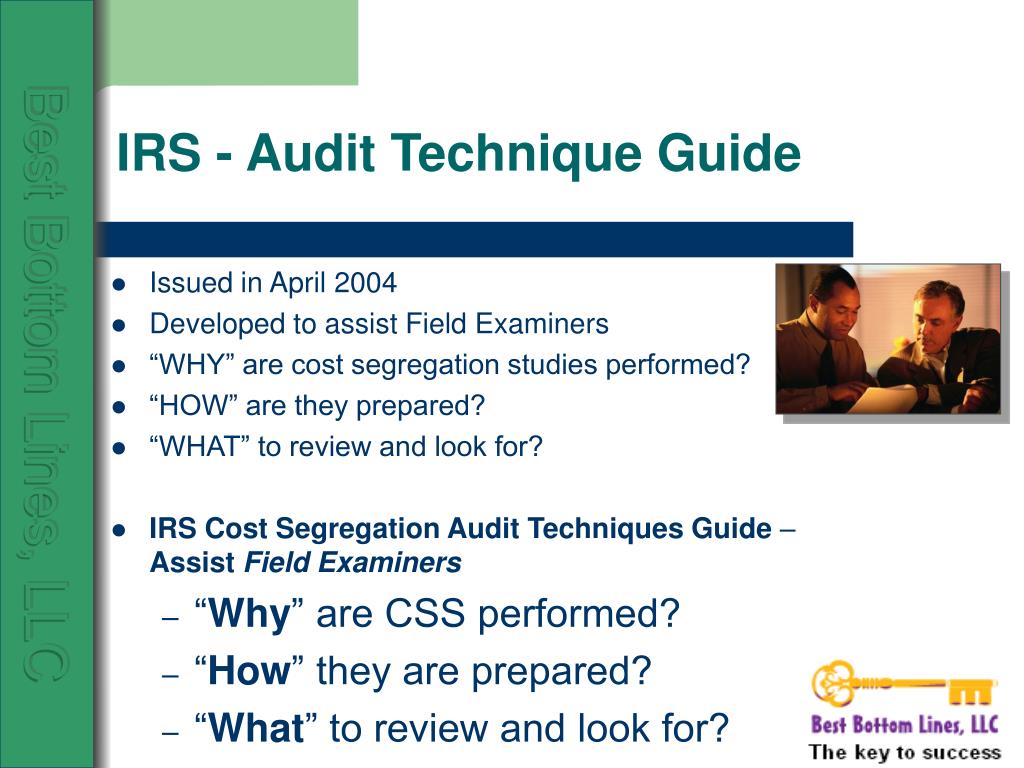 Irs Cost Segregation Audit Technique Guide