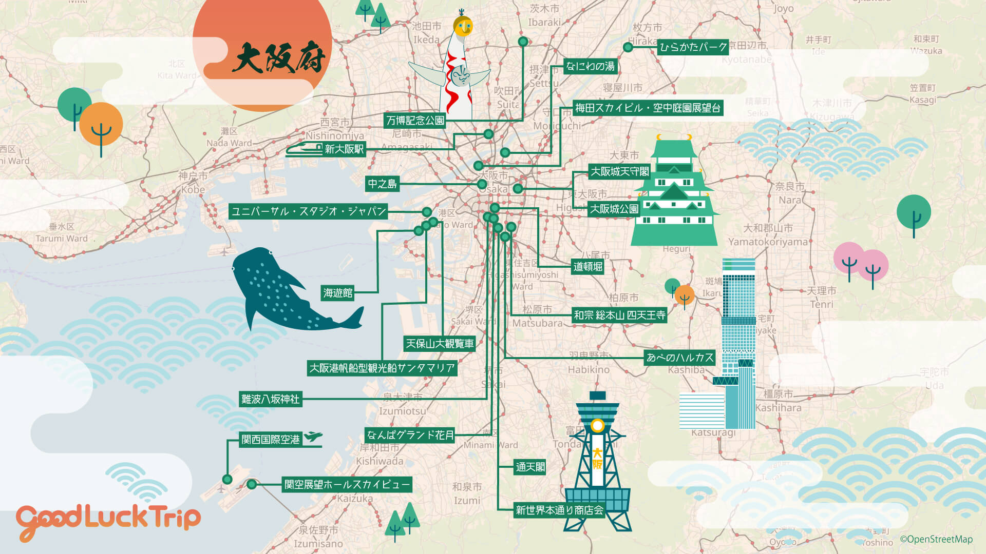 大阪城の野鳥観察ガイド2026｜飛来時期と撮影ポイント徹底解説
