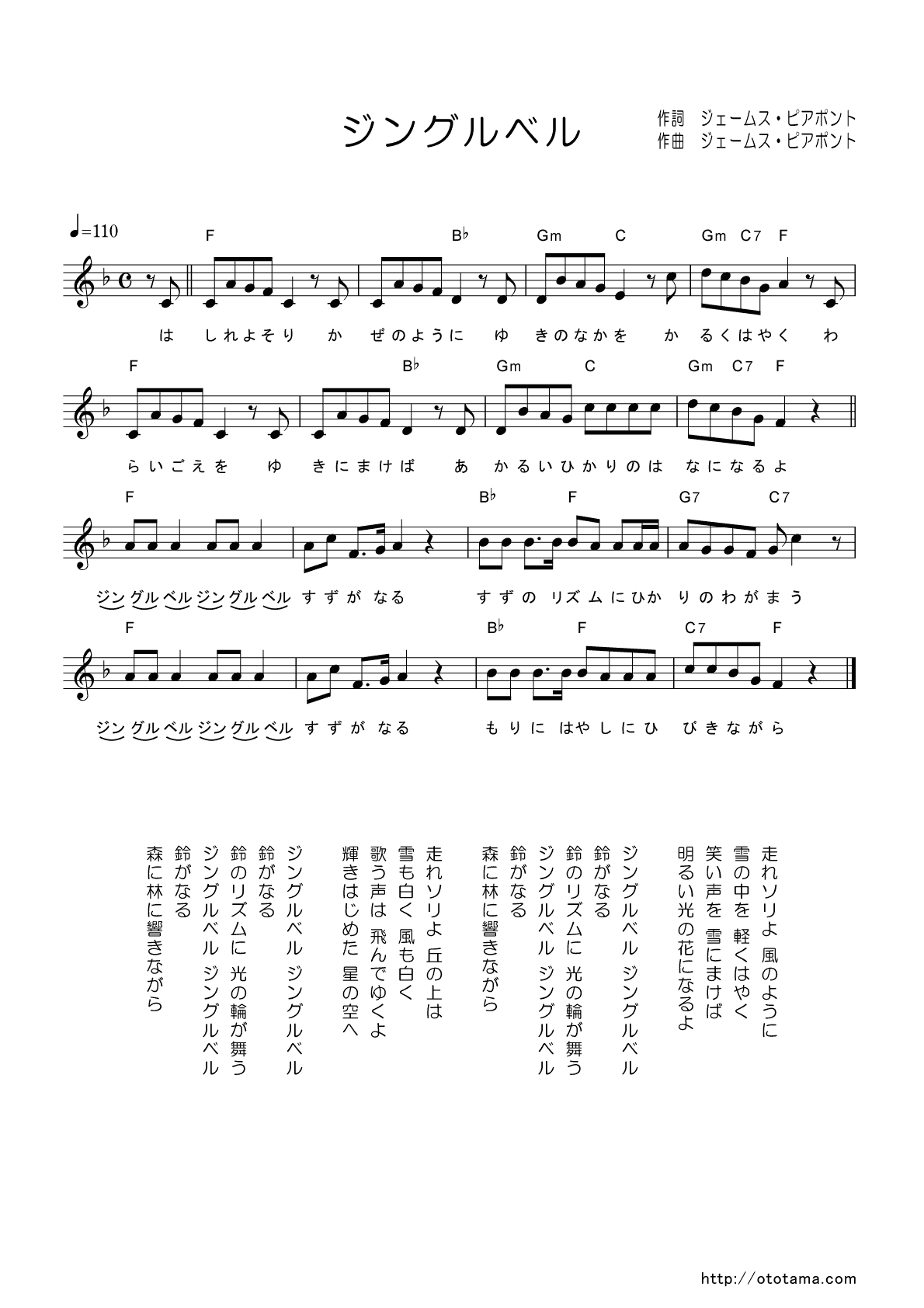 ジングルベル楽譜決定版！無料Pdfと初心者向け簡単アレンジ徹底比較