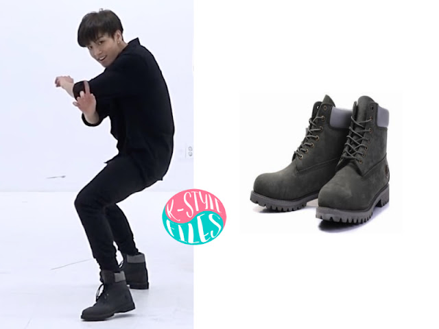 Jungkook Boots in Dna Dance Practice
