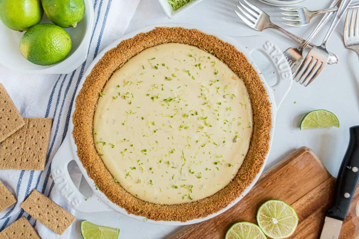 How to Tell If Key Lime Pie Is Done