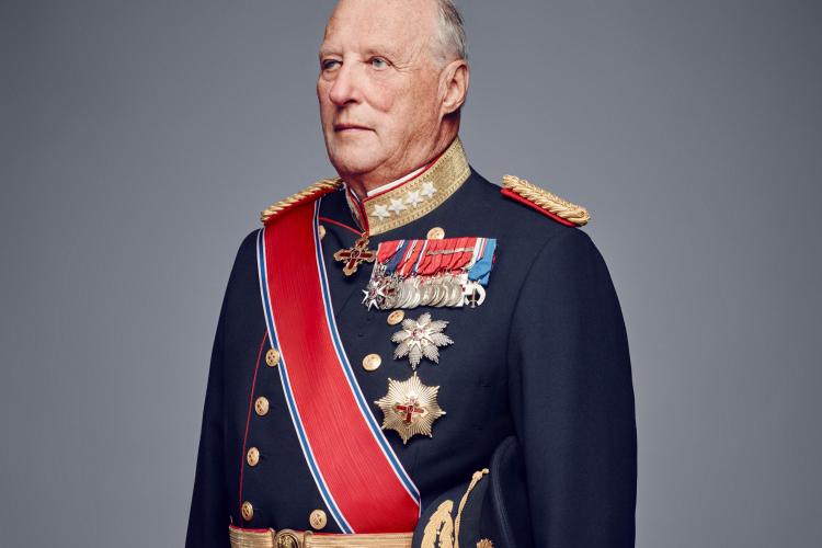 King Harald V, 89: Born 21 February 1937, First Norwegian King in 567 Year's
