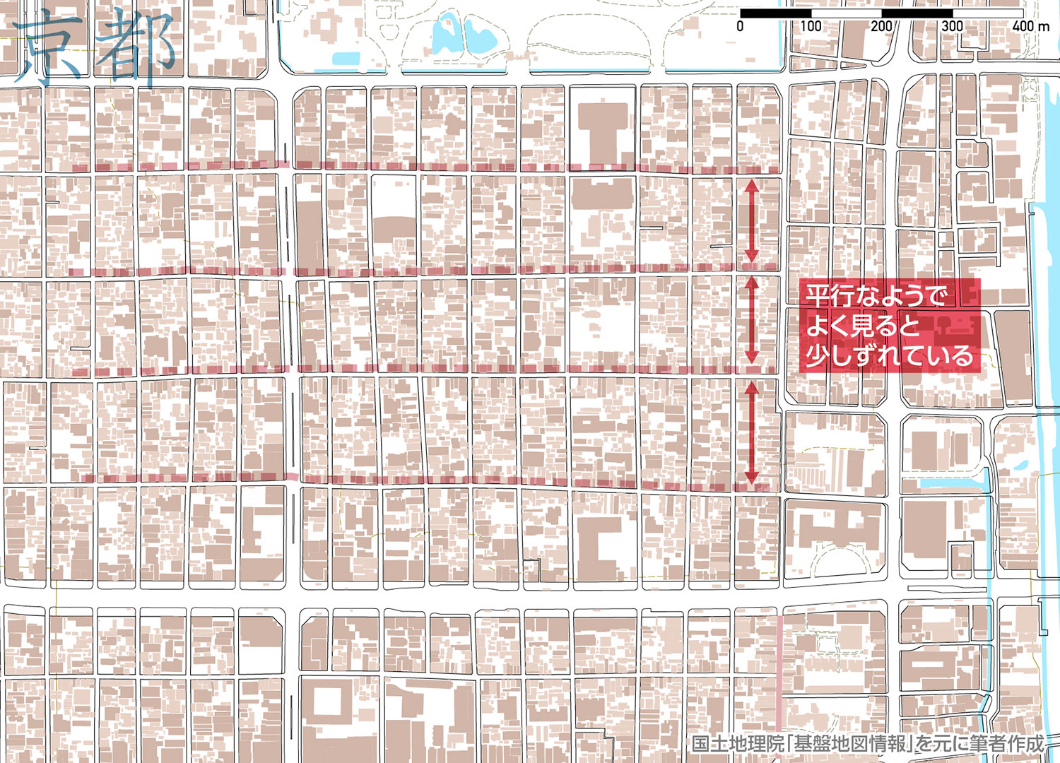 なぜ京都は碁盤の目なのか？平安京の条坊制と「歪み」の真相を解剖