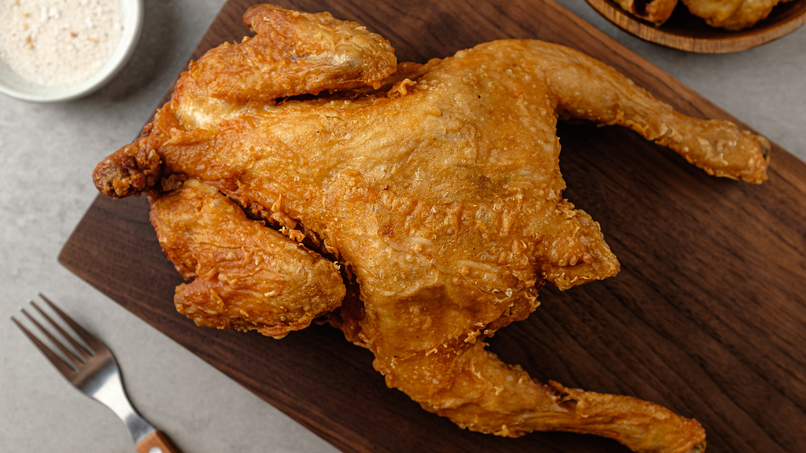 How to Deep Fry a Chicken Whole