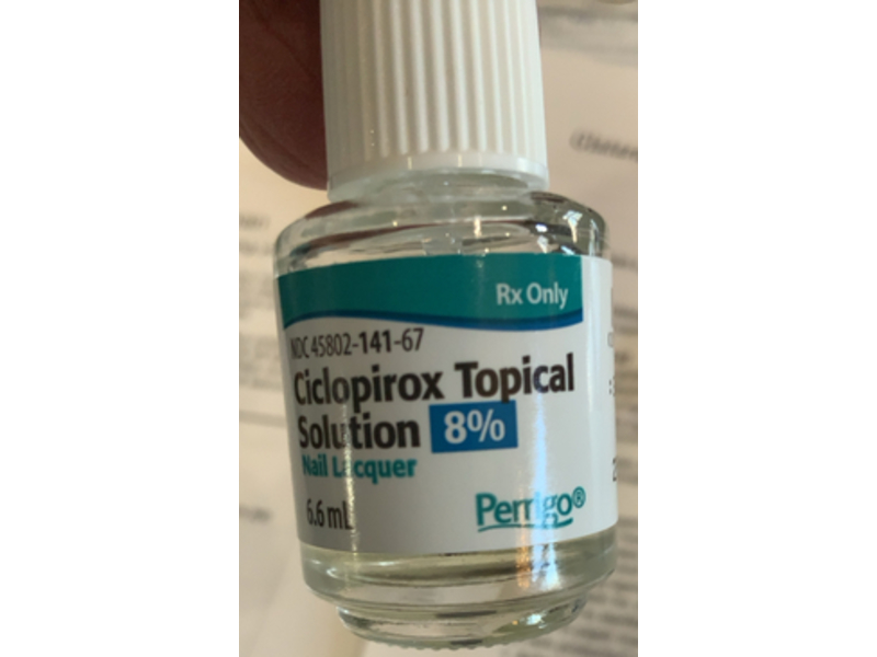 Ciclopirox Topical Solution 8 Para Que Sirve