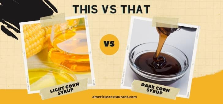 Difference Between Dark and Light Corn Syrup