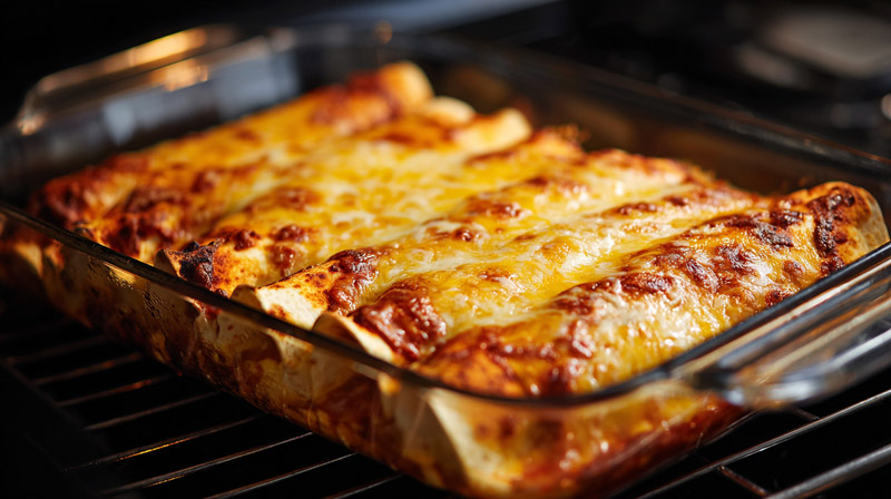 How to Warm up Enchiladas