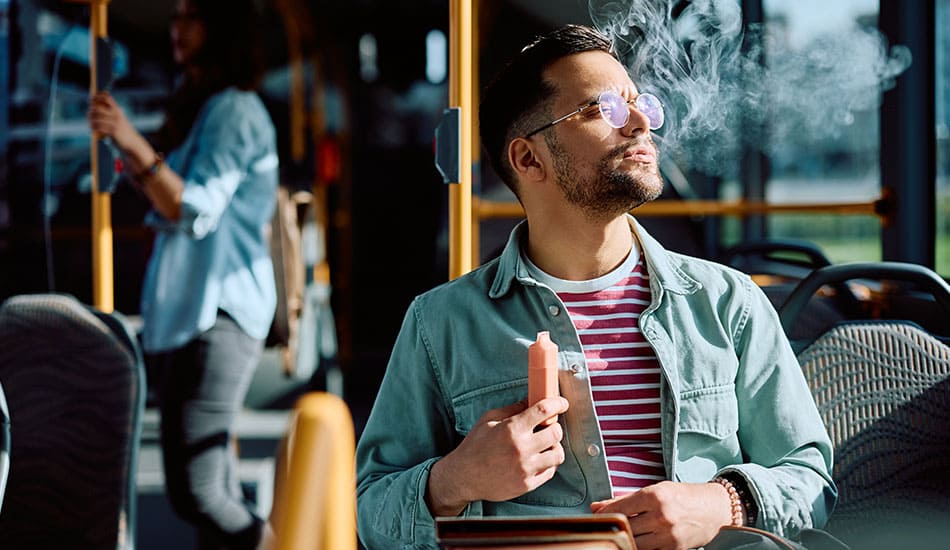 Can You Vape on a Bus