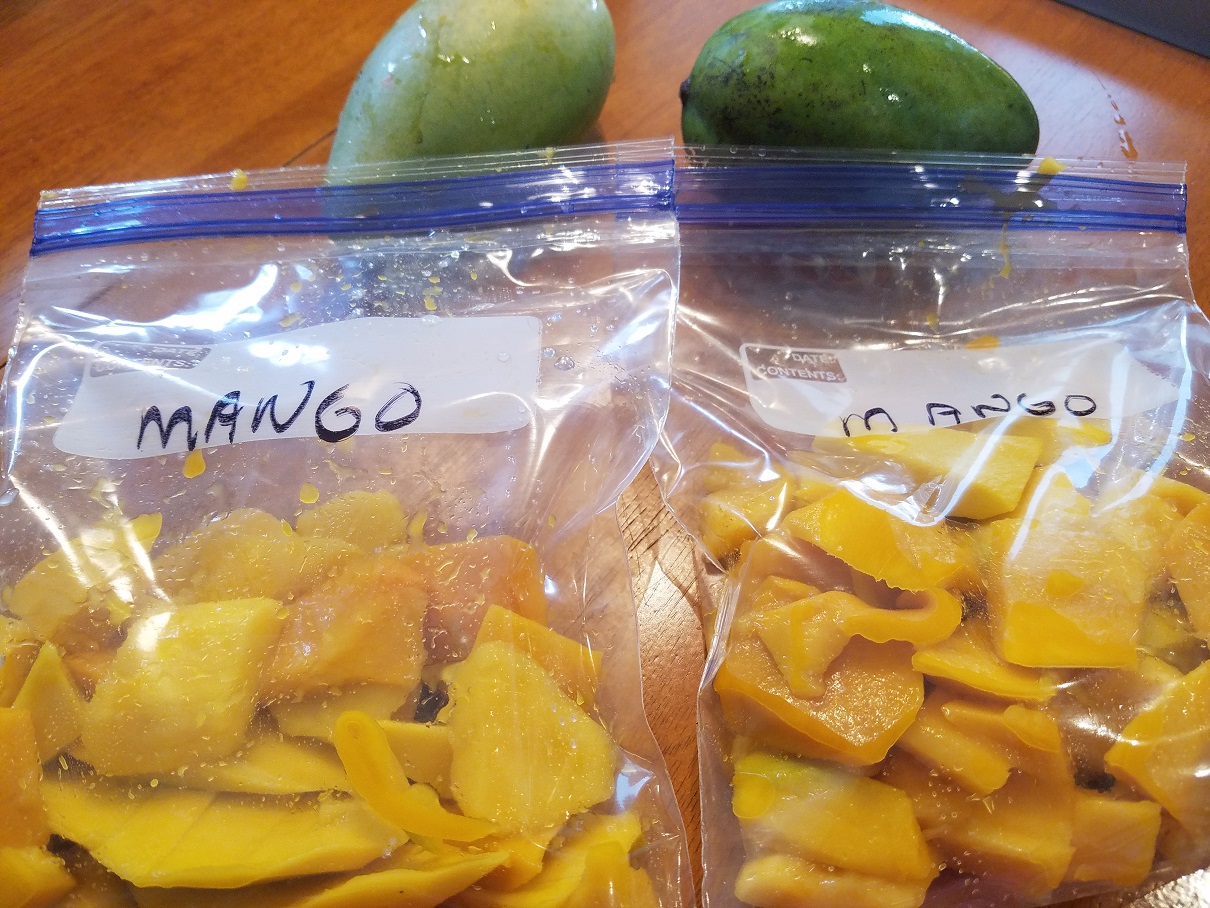 Best Way to Freeze Mango