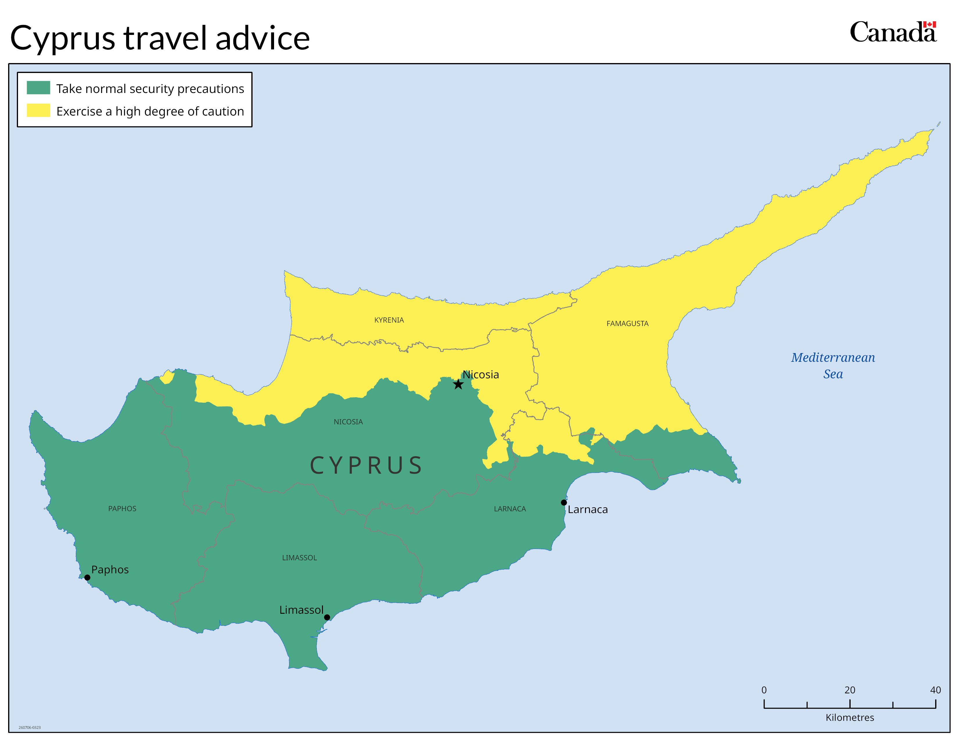 Government Advice on Travel to Cyprus