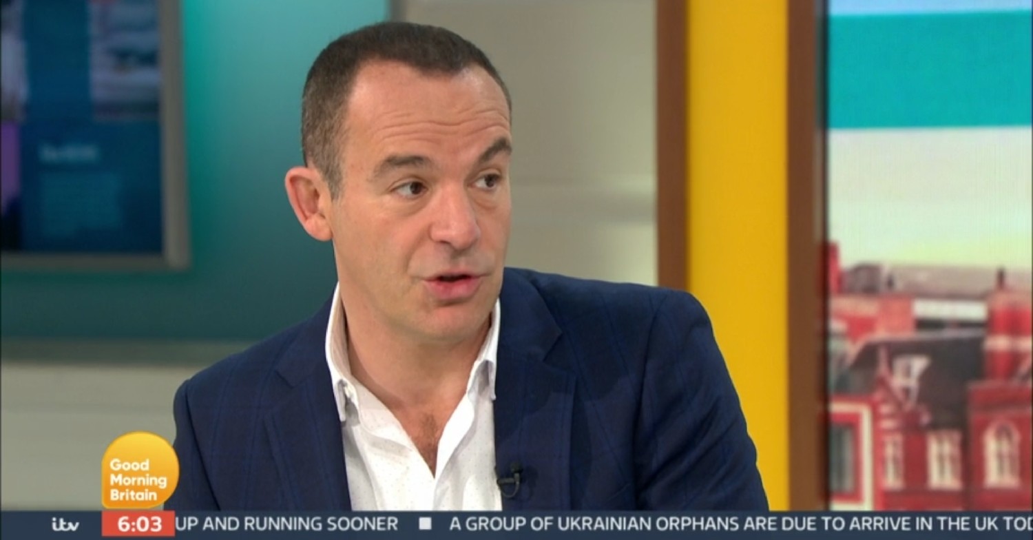 Martin Lewis on Good Morning Britain Today